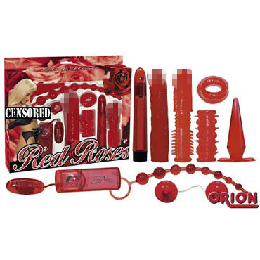 You2Toys Red Roses, красный, Набор интим-игрушек