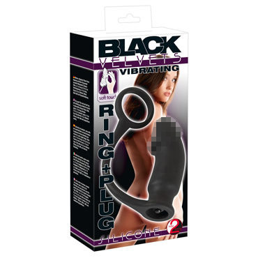 You2Toys Black Velvets Кольцо на пенис — фото 1