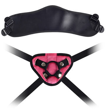LoveToy Orgasm Cozy Harness Series, розовый — фото 2