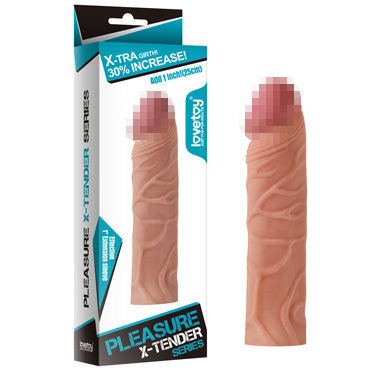 LoveToy Pleasure X-Tender, телесная — фото 1