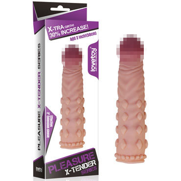 LoveToy Pleasure X-Tender, телесная — фото 1