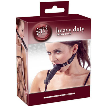 Orion Fetish Collection Gag with dildo, черный