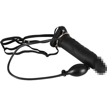 You2Toys Inflatable Strap-On, черный — фото 1