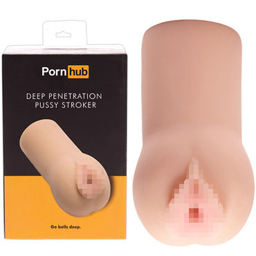 Pornhub Deep Penetration Pussy Stroker, телесный