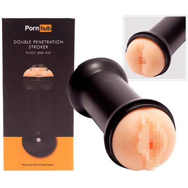 Pornhub Double Penetration Stroker, телесный