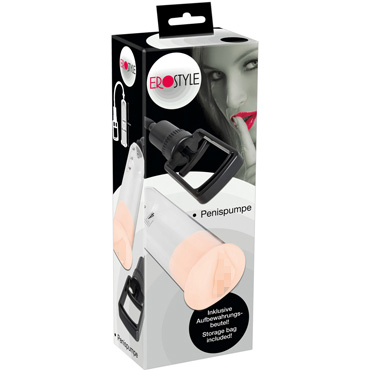 Orion EroStyle Penis Pump, прозрачная — фото 1