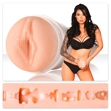 FleshLight Girls Tera Patrick Tease, телесная, Копия вагины порно звезды Теры Патрик
