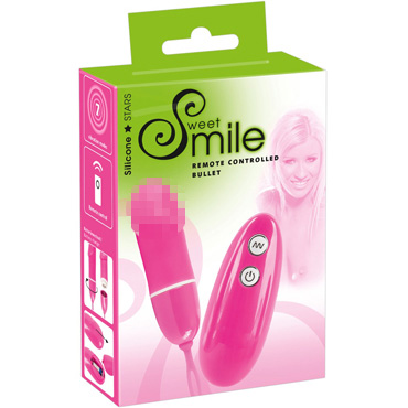 Smile Remote Controled Bullet, розовое — фото 1