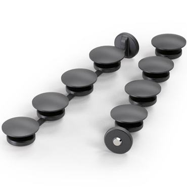 Mystim Opus E - Vaginal Version, черный/телесный - Мастурбатор с электростимуляцией - купить в секс шопе