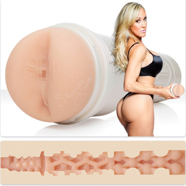 FleshLight Signature Brandi Love Shameless, телесный/белый