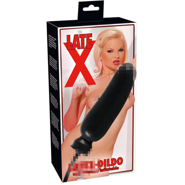 Orion Latex X Dildo Inflateble, черный — фото 2