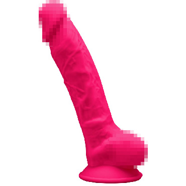 Orion SilexD Premium Silicone Dildo Model 1, розовый
