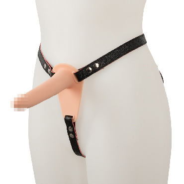 You2Toys Vibrating Strap-On, телесный — фото 1