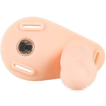 You2Toys Vibrating Double Strap-On, телесный — фото 6