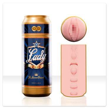 FleshLight Lady Lager, Вагина-мастурбатор в банке