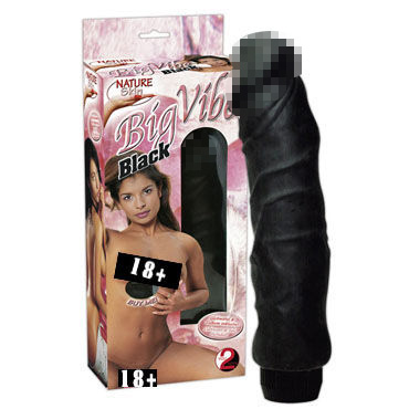 Nature Skin Big Vibe Black вибратор