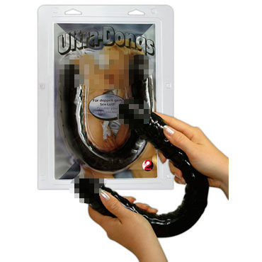 Ultra-Dongs black фаллоимитатор, Гигантский двусторонний