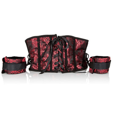California Exotic Scandal Corset with Cuffs - фото, отзывы
