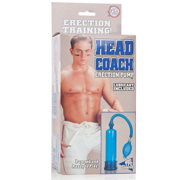California Exotic Head Coach Penis Pump - Мужская вакуумная помпа - купить в секс шопе