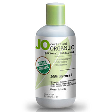 JO Organic, 240мл, Гипоаллергенный натуральный лубрикант на водной основе