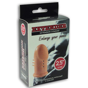 Sitabella Extender Extension Condom, 6 см, Насадка-удлинитель с усиками