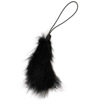 California Exotic Scandal Black Feather, Шекоталка с перьями
