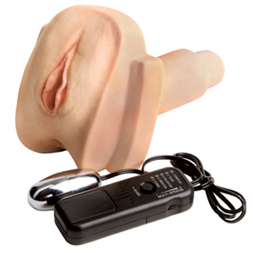 Topco CyberSkin Virtual Girl Vibrating Vagina, Мастурбатор с вибро