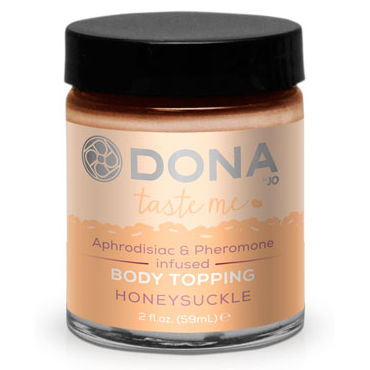 Dona Body Topping Honeysuckle, 59 мл, Карамель для тела со вкусом мёда