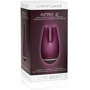 JimmyJane Intro 2, фиолетовый - Вибромассажер для стимуляции эрогенных зон - купить в секс шопе