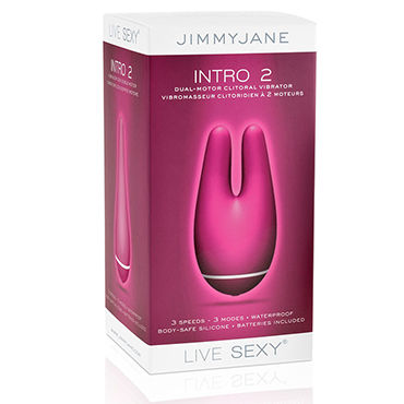 JimmyJane Intro 2, розовый - Вибромассажер для стимуляции эрогенных зон - купить в секс шопе