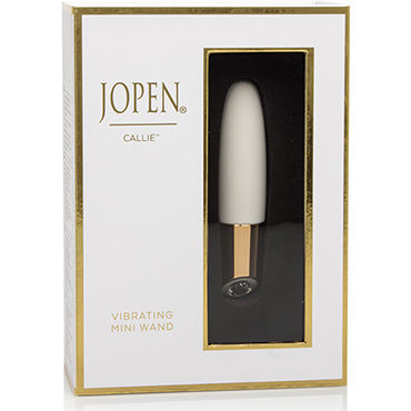 Jopen Callie Vibrating Mini Wand - Перезаряжаемый компактный вибратор  - купить в секс шопе