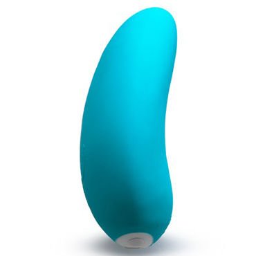 We-Vibe Wish, голубой - Перезаряжаемый стимулятор клитора эргономичной формы - купить в секс шопе