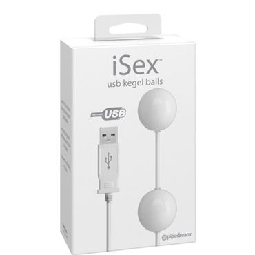 Pipedream iSex USB Kegel Balls, Вагинальные шарики с вибрацией