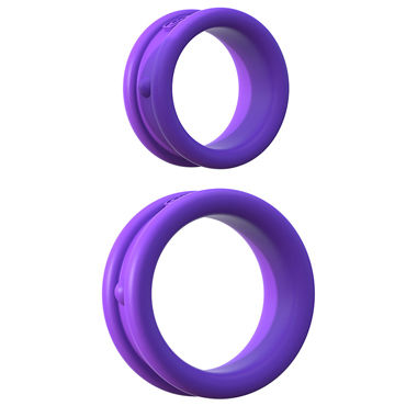 Pipedream Max Width Silicone Rings, фиолетовый - фото, отзывы