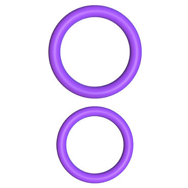 Новинка раздела Секс игрушки - Pipedream Max Width Silicone Rings, фиолетовый