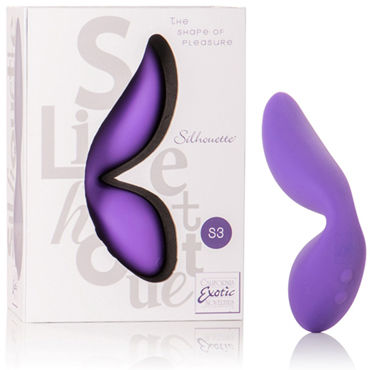 California Exotic Silhouette S3, фиолетовый, Вибромассажер перезаряжаемый