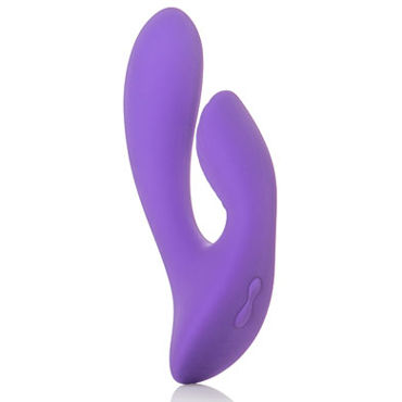 California Exotic Silhouette S17, фиолетовый - Вибромассажер перезаряжаемый - купить в секс шопе