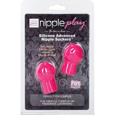 California Exotic Nipple play Silicone Advanced Nipple Suckers Pink - фото, отзывы