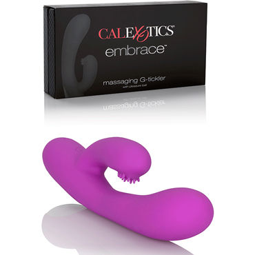 California Exotic Embrace Massaging G-Tickler, фиолетовый - фото, отзывы