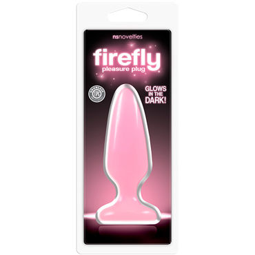 NS Novelties Firefly Pleasure Plug, розовая - фото, отзывы