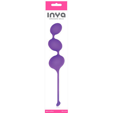 NS Novelties Inya Orgasmic Balls, фиолетовые - фото, отзывы