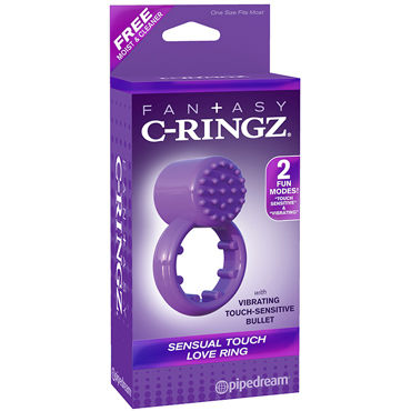 Pipedream Fantasy C-Ringz Sensual Touch Love Ring, фиолетовое - фото, отзывы
