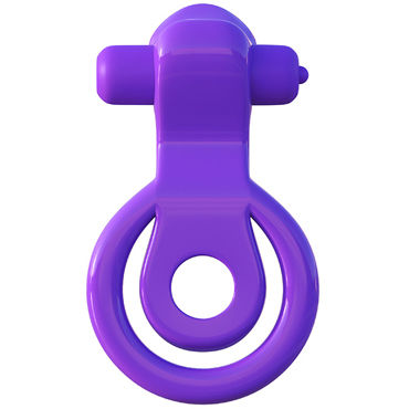 Pipedream Fantasy C-Ringz Lovely Licks Couples Ring, фиолетовое, Эрекционное кольцо и другие товары Pipedream с фото