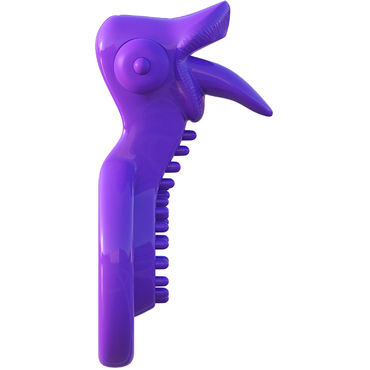 Новинка раздела Секс игрушки - Pipedream Fantasy C-Ringz Lovely Licks Couples Ring, фиолетовое