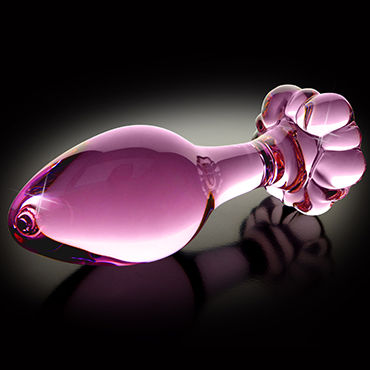 Pipedream Icicles № 48, розовый, Анальный стимулятор-пробка и другие товары Pipedream с фото