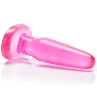California Exotic Pink Butt Plug 14см, розовая - Анальная пробка классическая - купить в секс шопе