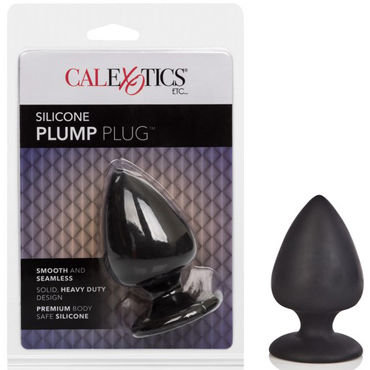 California Exotic Silicone Plump Plug, черная — фото 1