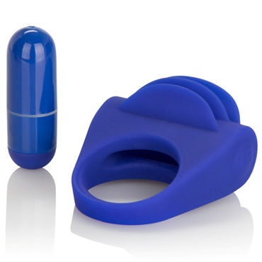 California Exotic Silicone Fluttering Enhancer, синее — фото 2