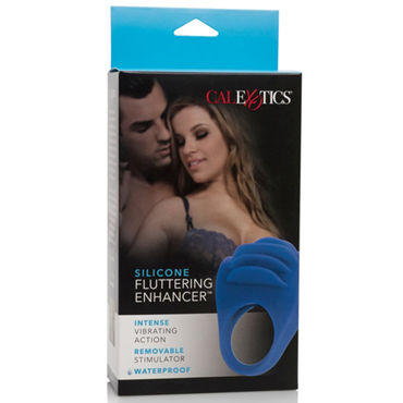 California Exotic Silicone Fluttering Enhancer, синее — фото 3