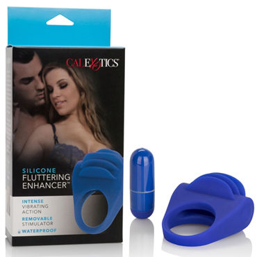 California Exotic Silicone Fluttering Enhancer, синее — фото 1